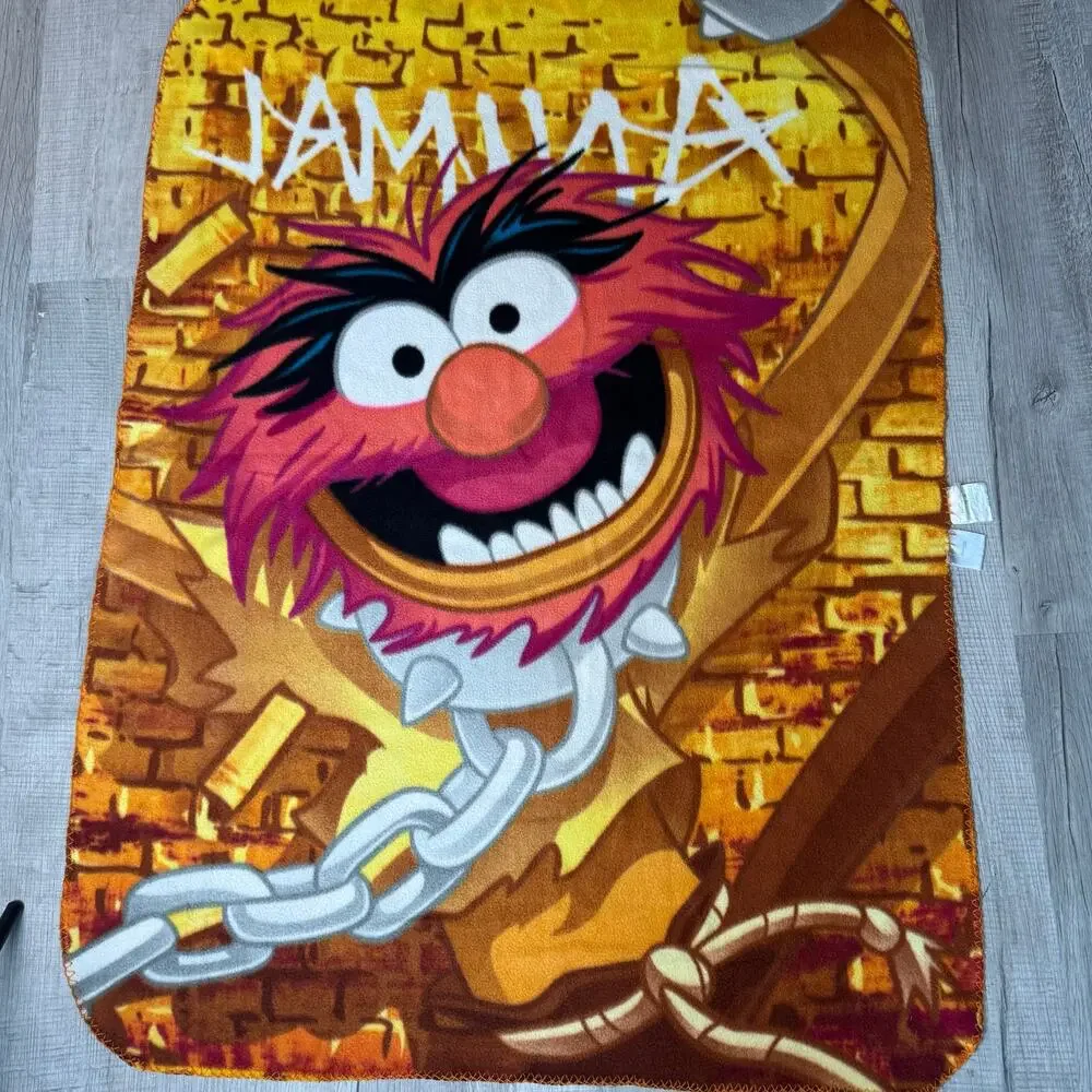 Disney The Muppets Animal Fleece‎ Throw Blanket